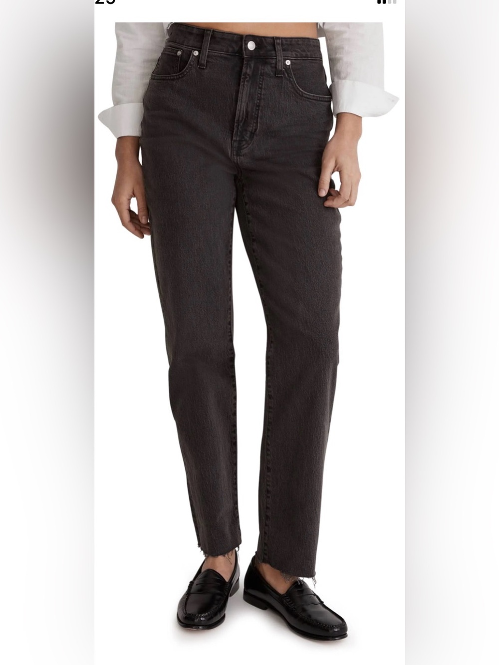 Madewell perfect vintage jeans 25